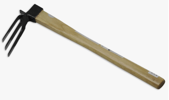 村のかじや 片手三本鍬