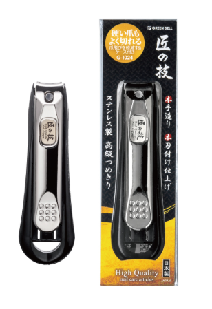 つめ飛び軽減ケース付き ステンレス製 高級つめきり